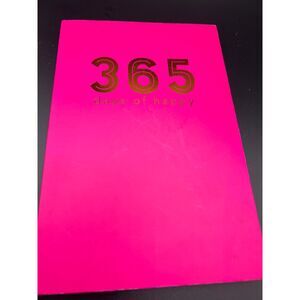 West Emory 365 Days of Happy Pink Planner Mood Notebook